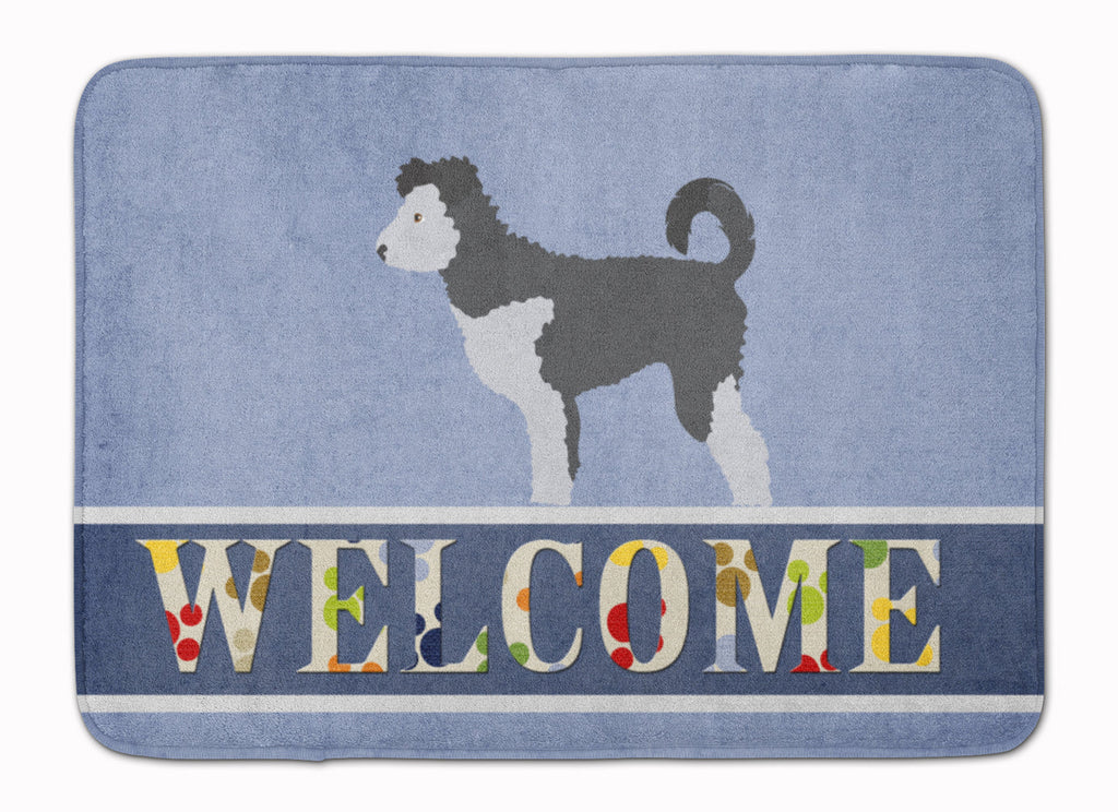 Pumi Welcome Memory Foam Kitchen Mat Machine Washable Anti-Fatigue Cushion Comfort Bath or Kitchen Rug