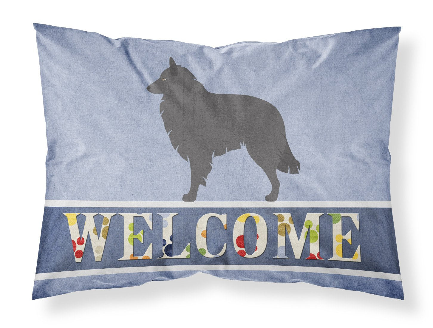 Groenendael Belgian Shepherd Standard Pillowcase Lightweight Super Soft Easy Care Decorative Artwork Pillowcase, Standard
