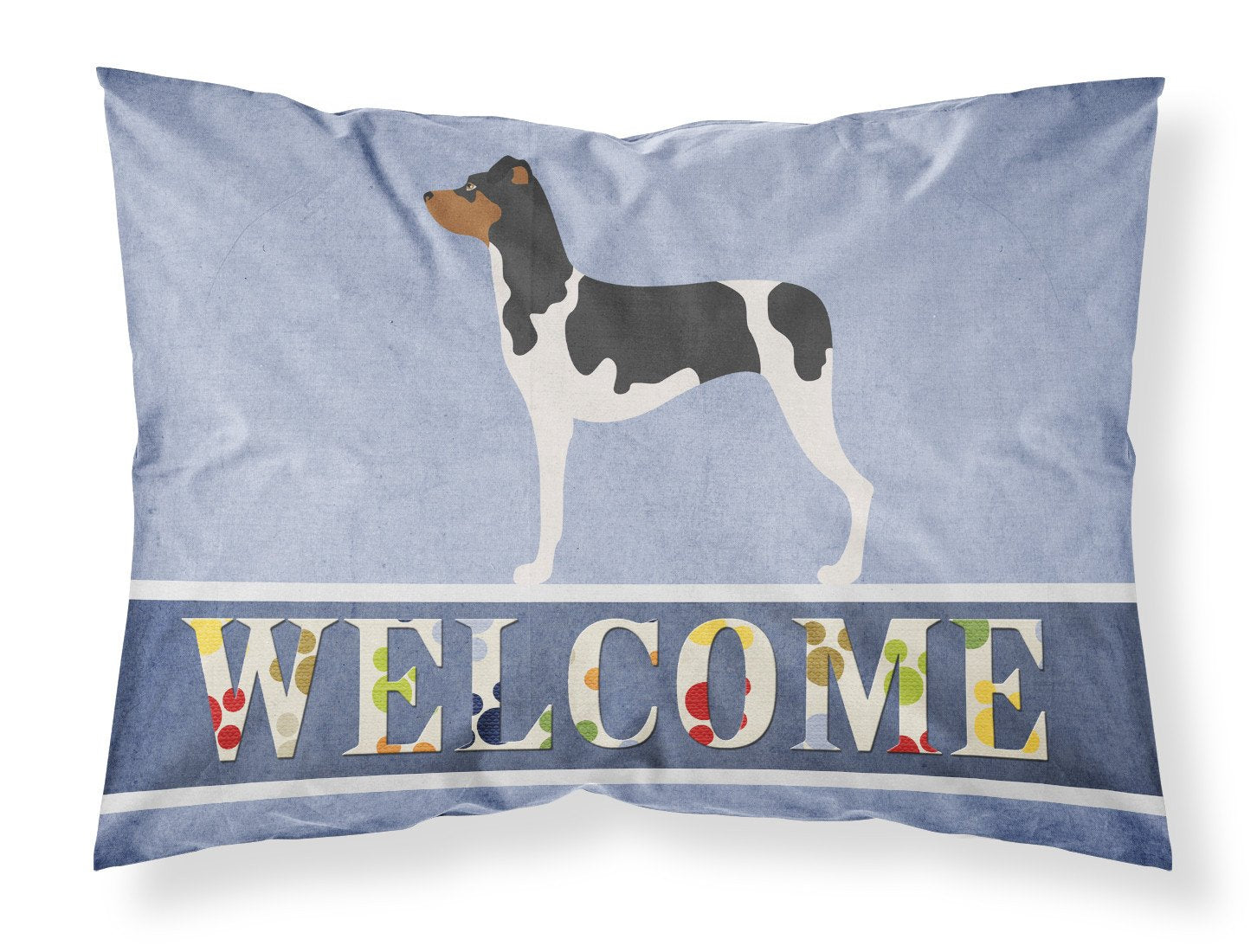 Brazilian Terrier Welcome Standard Pillowcase Lightweight Super Soft Easy Care Decorative Artwork Pillowcase, Standard
