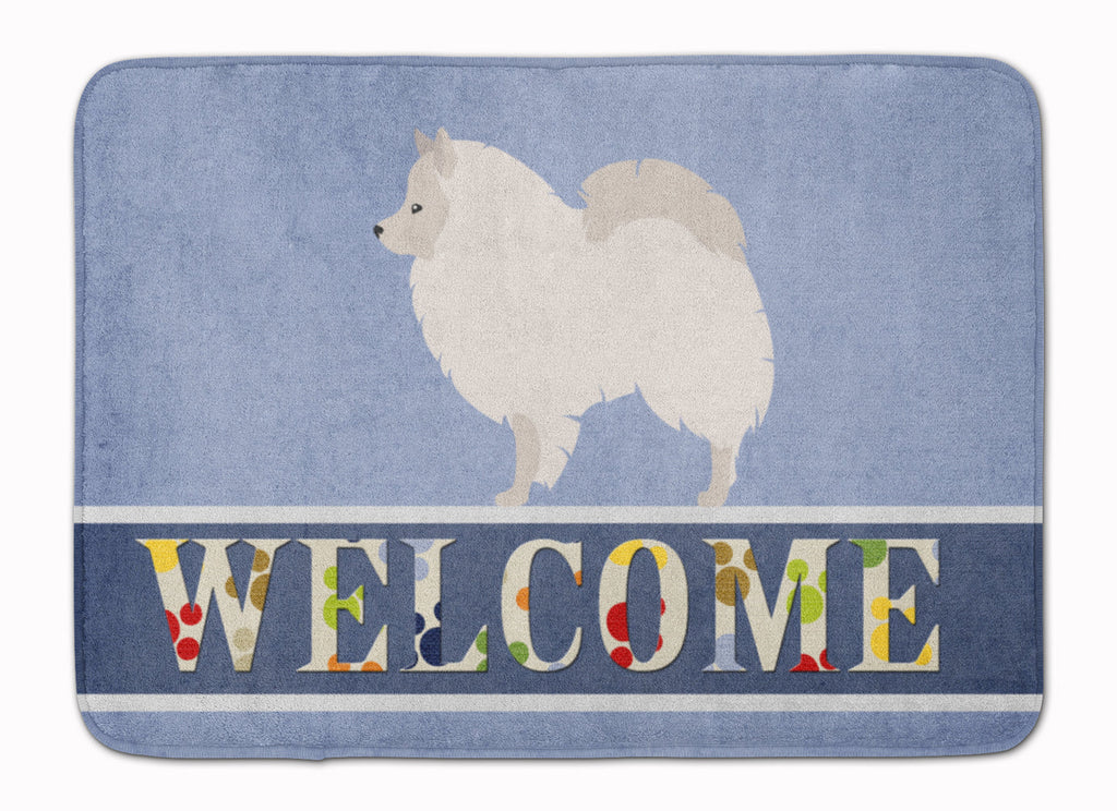 German Spitz Welcome Memory Foam Kitchen Mat Machine Washable Anti-Fatigue Cushion Comfort Bath or Kitchen Rug