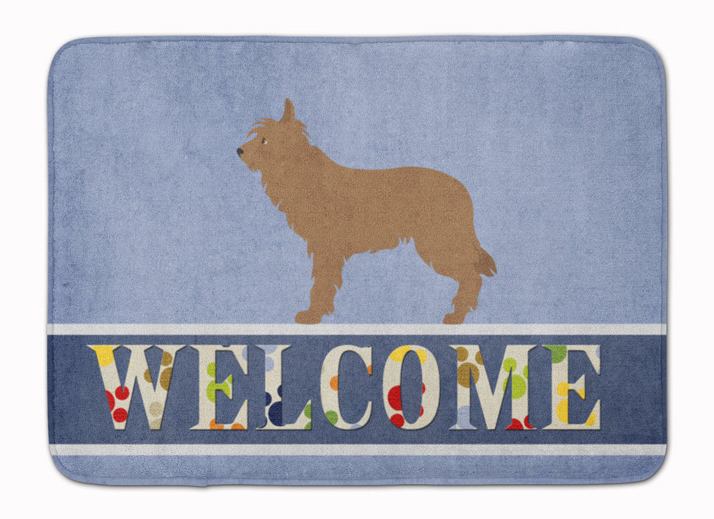 Berger Picard Welcome Memory Foam Kitchen Mat Machine Washable Anti-Fatigue Cushion Comfort Bath or Kitchen Rug