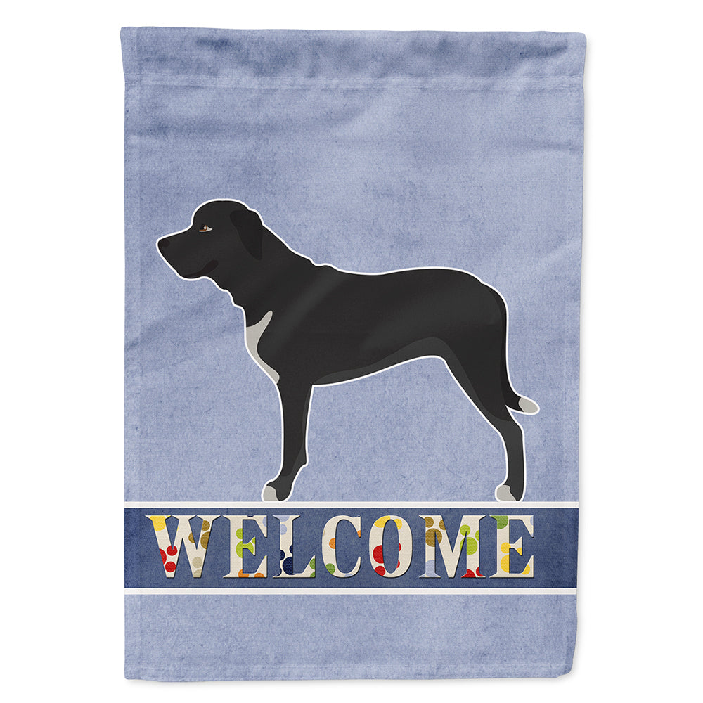 Broholmer Danish Mastiff House Flag 28x40 Porch Sleeve Pole Decorative Outside Yard Banner Artwork Wall Hanging, Polyester