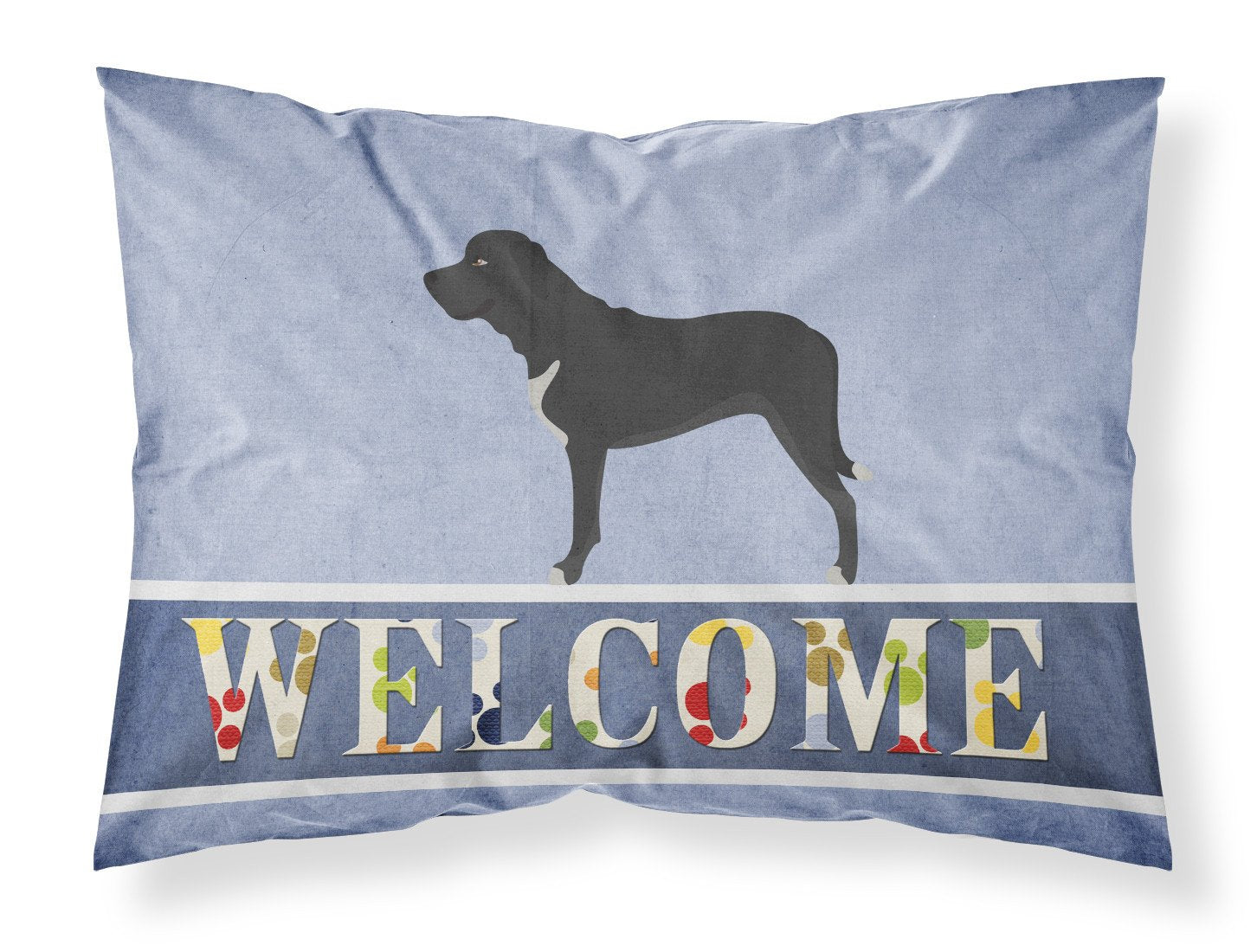 Broholmer Danish Mastiff Standard Pillowcase Lightweight Super Soft Easy Care Decorative Artwork Pillowcase, Standard