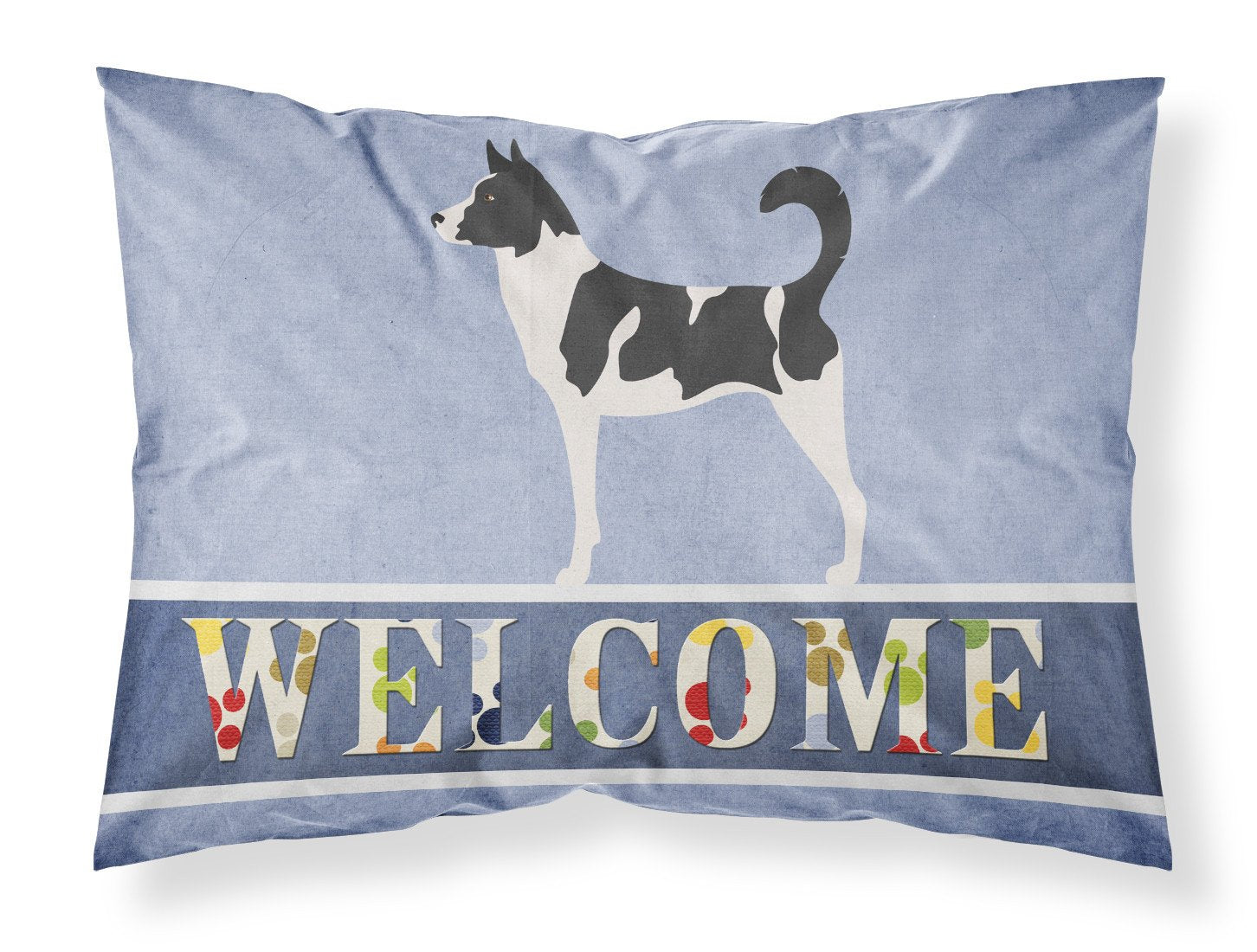 Canaan Dog Welcome Standard Pillowcase Lightweight Super Soft Easy Care Decorative Artwork Pillowcase, Standard