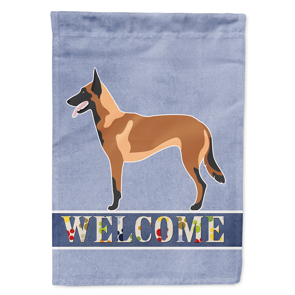 Malinois Belgian Shepherd  House Flag 28x40 Porch Sleeve Pole Decorative Outside Yard Banner Artwork Wall Hanging, Polyester