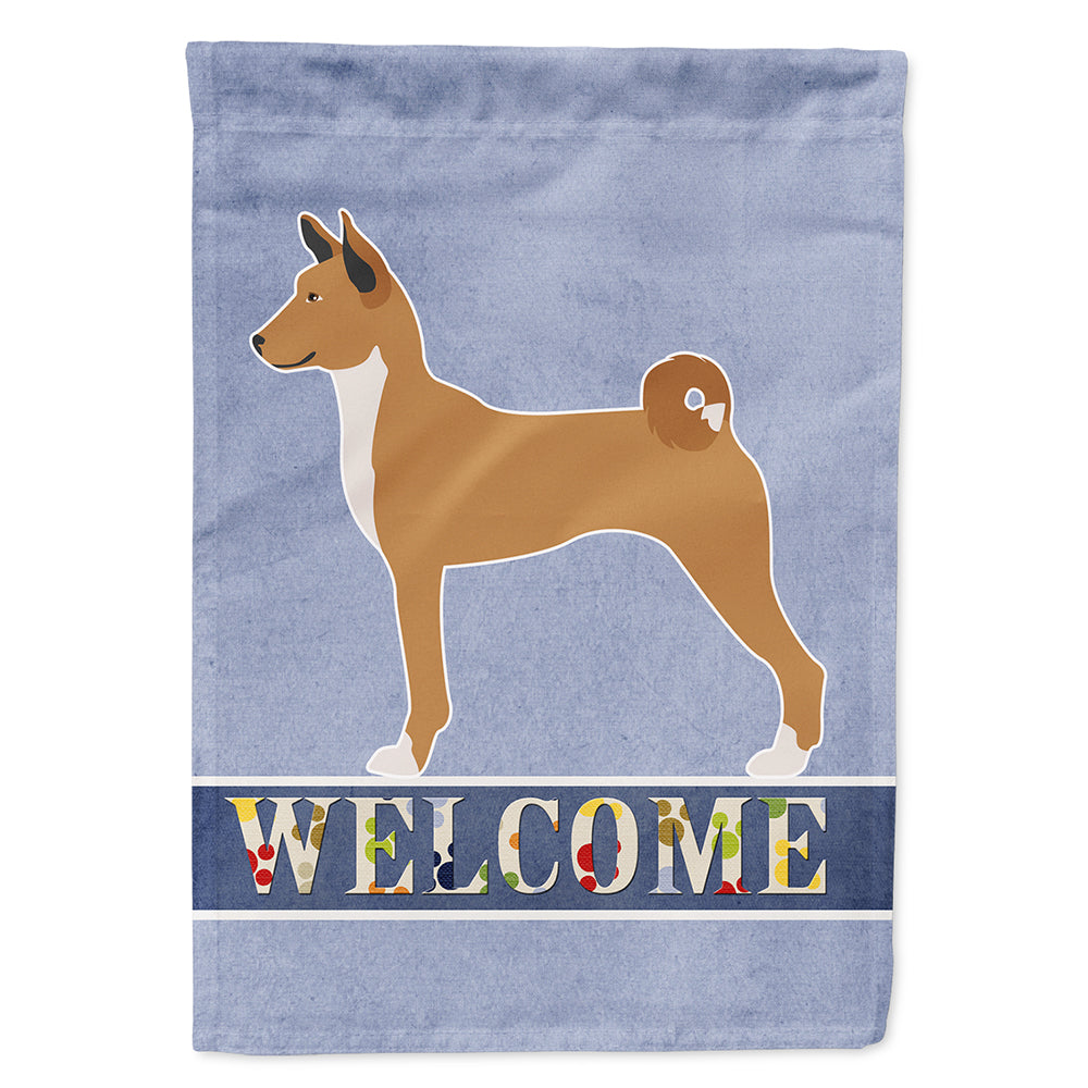 Telomian Welcome House Flag 28x40 Porch Sleeve Pole Decorative Outside Yard Banner Artwork Wall Hanging, Polyester