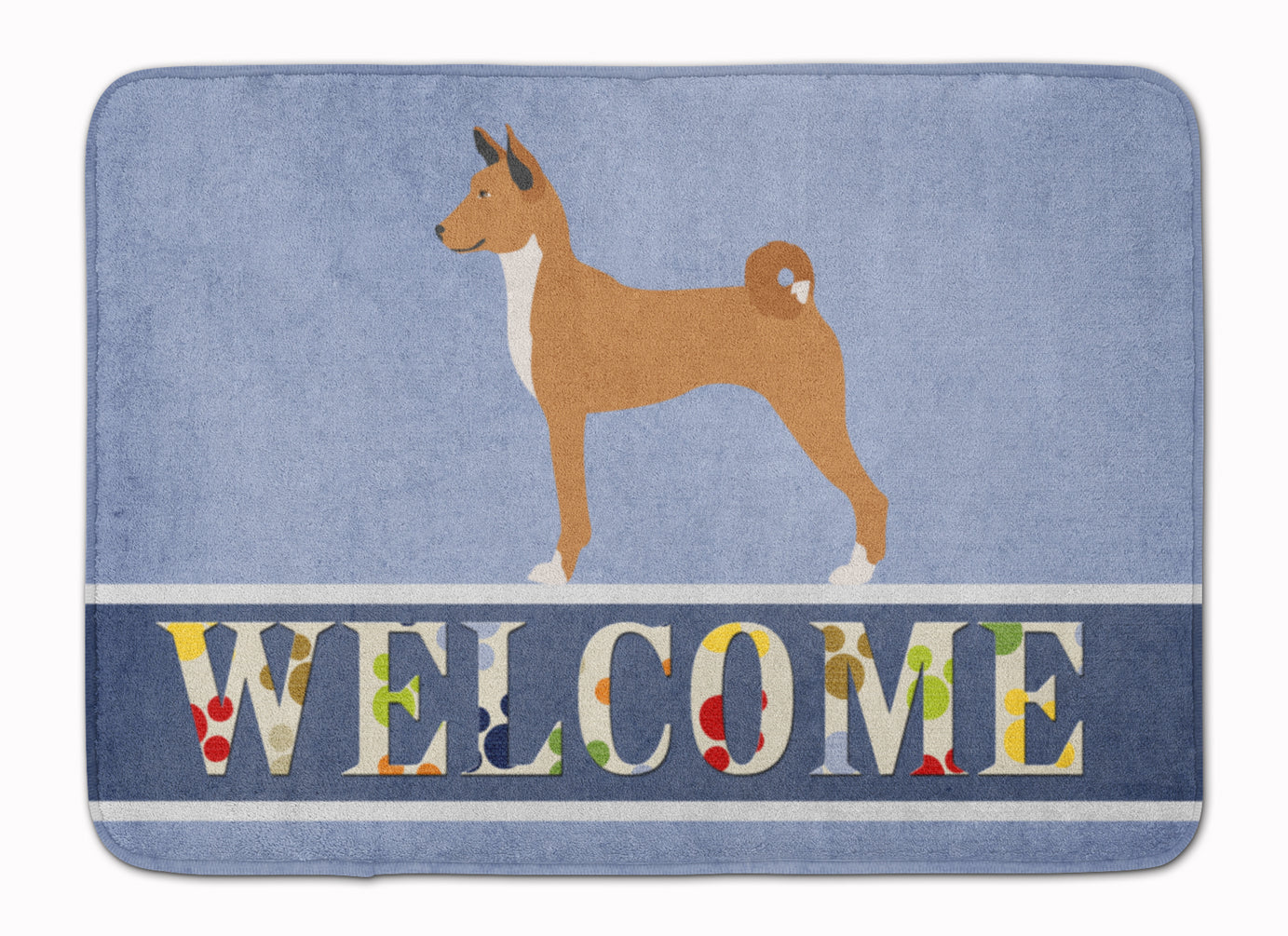 Telomian Welcome Memory Foam Kitchen Mat Machine Washable Anti-Fatigue Cushion Comfort Bath or Kitchen Rug