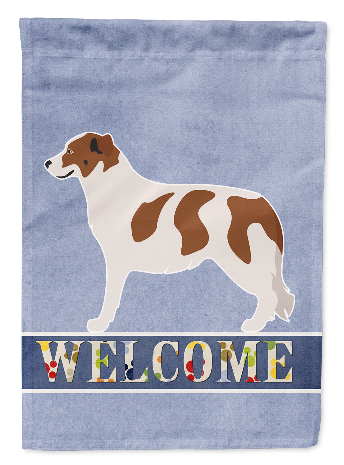 Aidi Atlas Mountain Dog Garden Flag Mailbox Decorative Yard Banner Outside Patio Artwork for Flower Beds, Garden Size, Multicolor