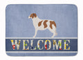 Aidi Atlas Mountain Dog Memory Foam Kitchen Mat Machine Washable Anti-Fatigue Cushion Comfort Bath or Kitchen Rug