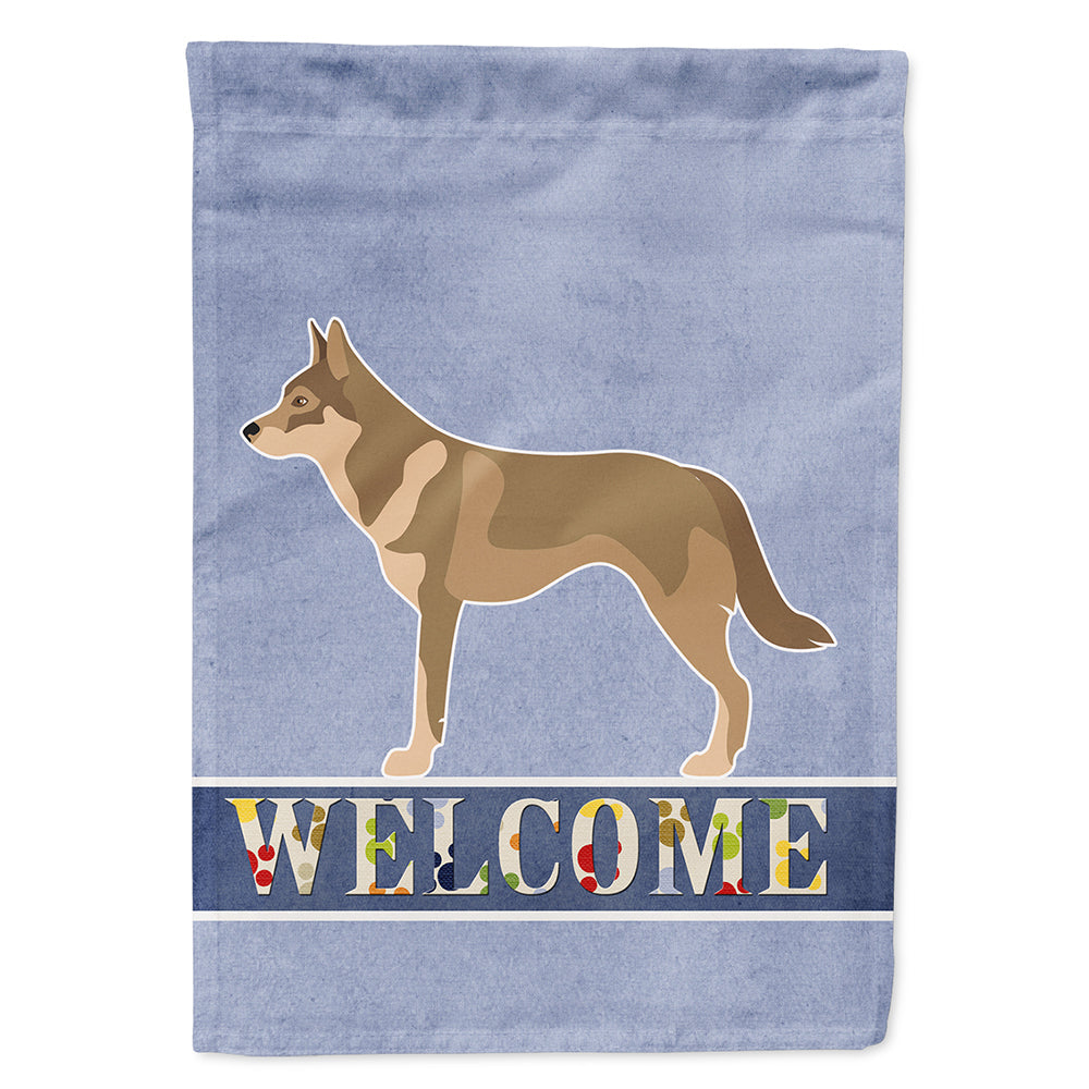 Czechoslovakian Wolfdog House Flag 28x40 Porch Sleeve Pole Decorative Outside Yard Banner Artwork Wall Hanging, Polyester