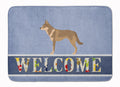 Czechoslovakian Wolfdog Memory Foam Kitchen Mat Machine Washable Anti-Fatigue Cushion Comfort Bath or Kitchen Rug