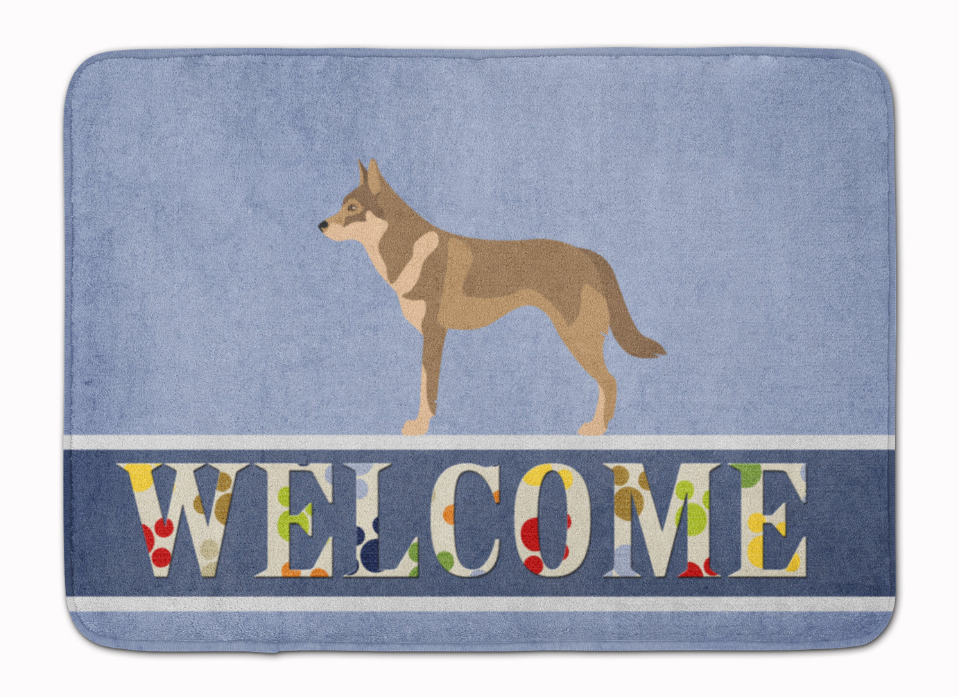 Czechoslovakian Wolfdog Memory Foam Kitchen Mat Machine Washable Anti-Fatigue Cushion Comfort Bath or Kitchen Rug