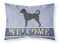 Labradoodle Welcome Standard Pillowcase Lightweight Super Soft Easy Care Decorative Artwork Pillowcase, Standard