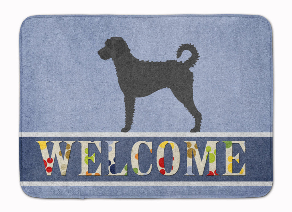 Labradoodle Welcome Memory Foam Kitchen Mat Machine Washable Anti-Fatigue Cushion Comfort Bath or Kitchen Rug