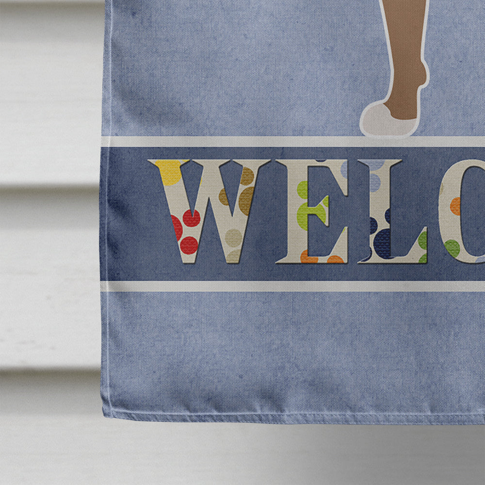 Perro de Presa Canario House Flag 28x40 Porch Sleeve Pole Decorative Outside Yard Banner Artwork Wall Hanging, Polyester