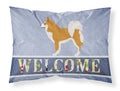 Icelandic Sheepdog Standard Pillowcase Lightweight Super Soft Easy Care Decorative Artwork Pillowcase, Standard