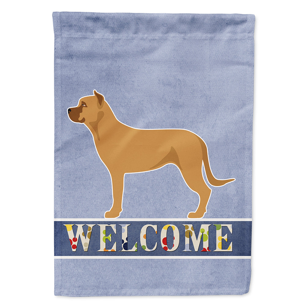 Alano Espanol Spanish Bulldog House Flag 28x40 Porch Sleeve Pole Decorative Outside Yard Banner Artwork Wall Hanging, Polyester