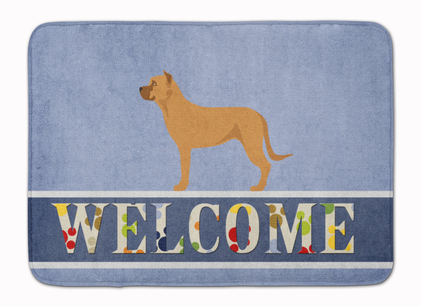 Alano Espanol Spanish Bulldog Memory Foam Kitchen Mat Machine Washable Anti-Fatigue Cushion Comfort Bath or Kitchen Rug