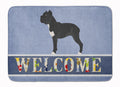 Cane Corso Welcome Memory Foam Kitchen Mat Machine Washable Anti-Fatigue Cushion Comfort Bath or Kitchen Rug