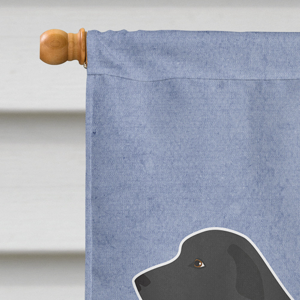 Majorca Shepherd Dog House Flag 28x40 Porch Sleeve Pole Decorative Outside Yard Banner Artwork Wall Hanging, Polyester
