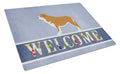 Mastin Epanol Spanish Mastiff Cutting Board Tempered Glass Kitchen Cutting Surface, Heat Resistant Chopping, Non-Slip Feet, Food Prep & Serving