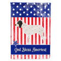 Gascon Saintongeois American House Flag 28x40 Porch Sleeve Pole Decorative Outside Yard Banner Artwork Wall Hanging, Polyester