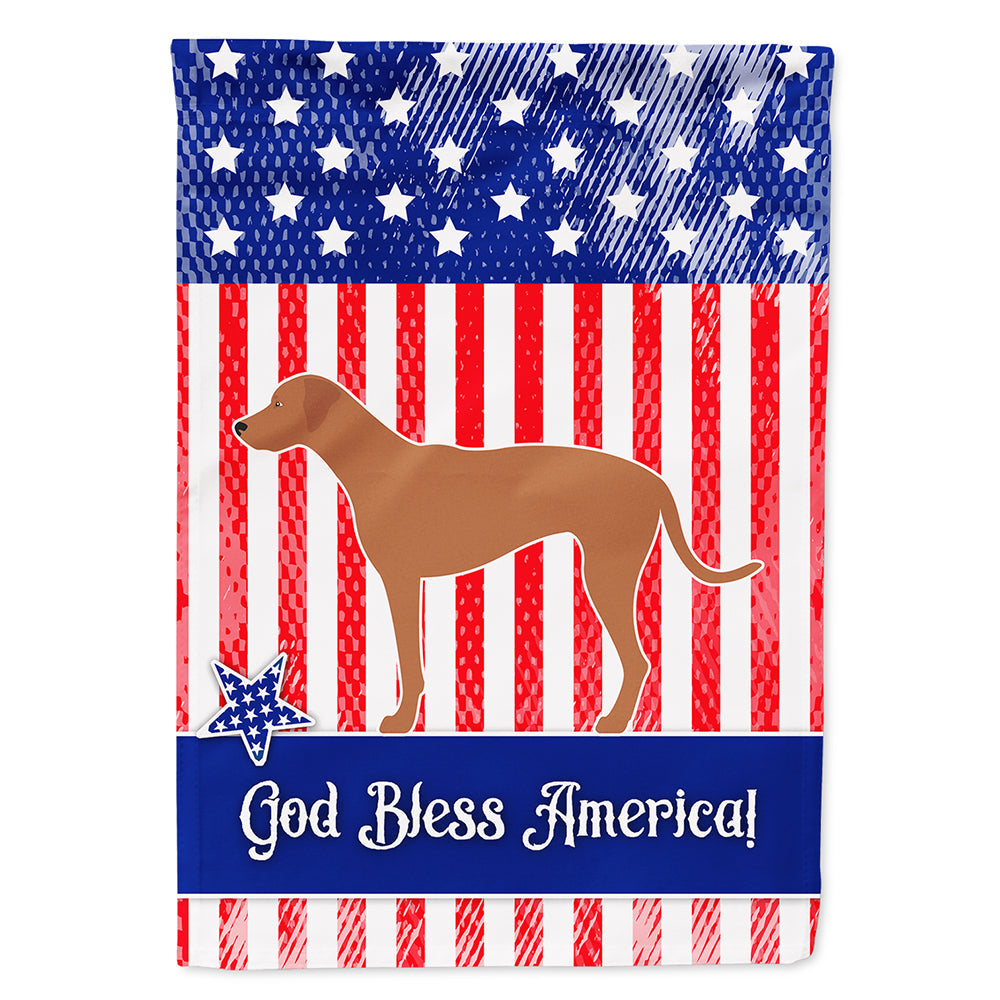 Rhodesian Ridgeback American House Flag 28x40 Porch Sleeve Pole Decorative Outside Yard Banner Artwork Wall Hanging, Polyester