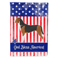 Hamiltonstövare American House Flag 28x40 Porch Sleeve Pole Decorative Outside Yard Banner Artwork Wall Hanging, Polyester