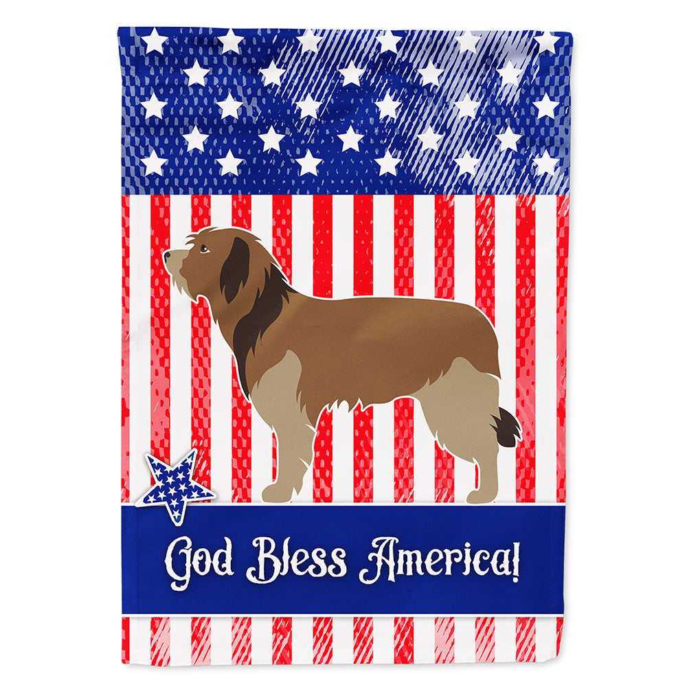 Catalan Sheepdog American House Flag 28x40 Porch Sleeve Pole Decorative Outside Yard Banner Artwork Wall Hanging, Polyester