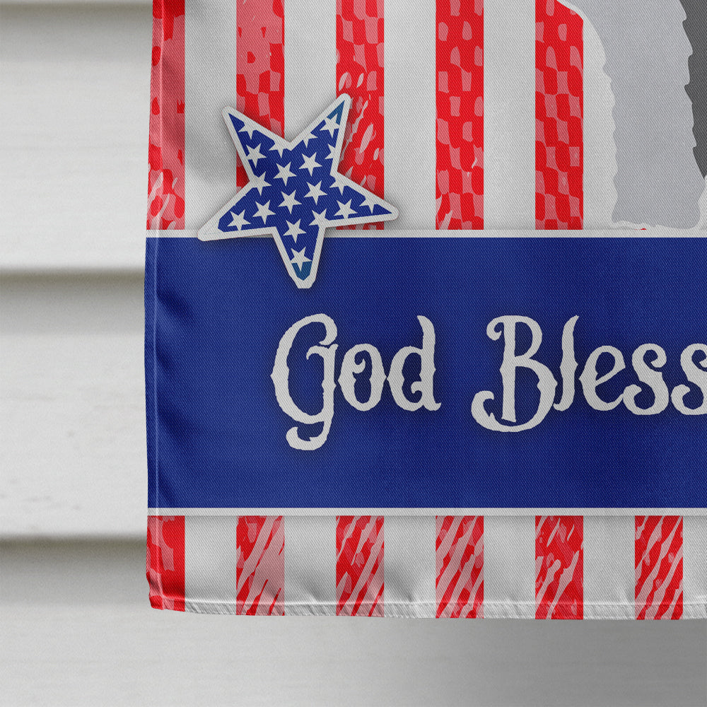 Pumi American House Flag 28x40 Porch Sleeve Pole Decorative Outside Yard Banner Artwork Wall Hanging, Polyester