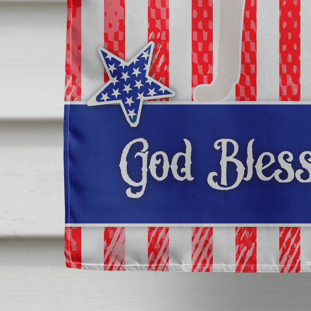 American Toy Fox Terrier American House Flag 28x40 Porch Sleeve Pole Decorative Outside Yard Banner Artwork Wall Hanging, Polyester