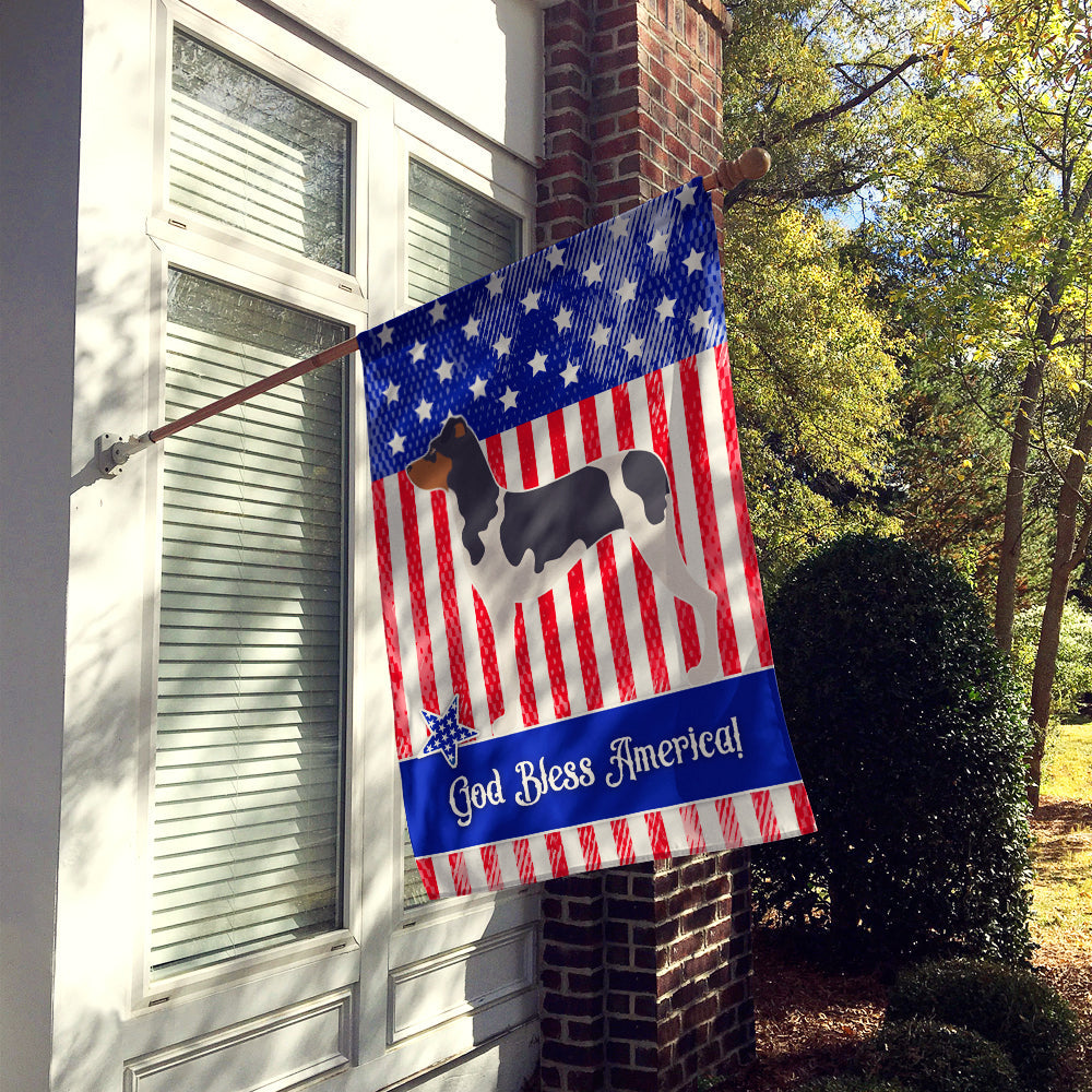 Brazilian Terrier American House Flag 28x40 Porch Sleeve Pole Decorative Outside Yard Banner Artwork Wall Hanging, Polyester