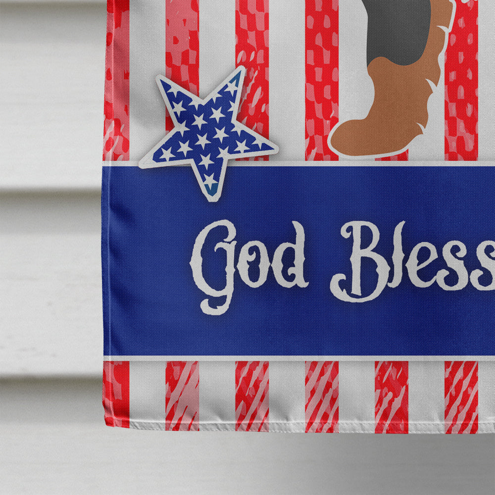 Tibetan Mastiff American House Flag 28x40 Porch Sleeve Pole Decorative Outside Yard Banner Artwork Wall Hanging, Polyester