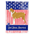 Belgium Mastiff American House Flag 28x40 Porch Sleeve Pole Decorative Outside Yard Banner Artwork Wall Hanging, Polyester