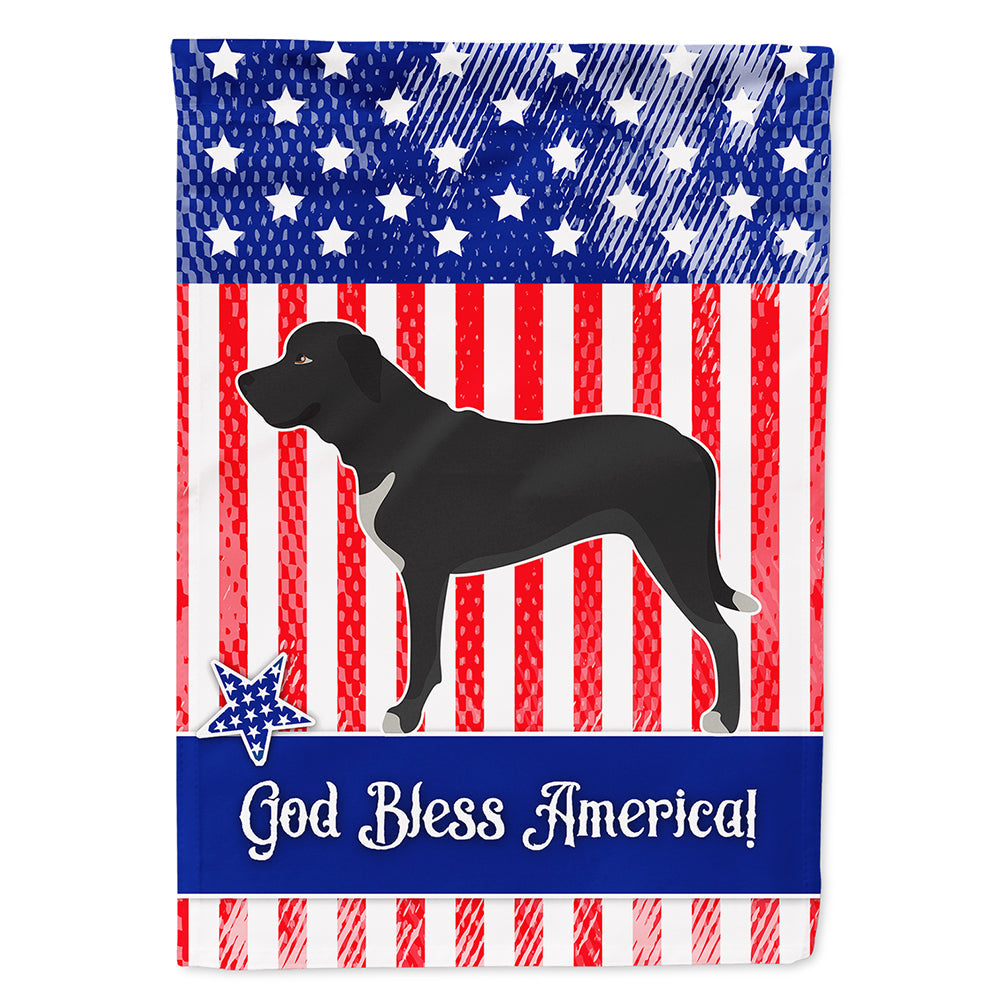 Broholmer Danish Mastiff American House Flag 28x40 Porch Sleeve Pole Decorative Outside Yard Banner Artwork Wall Hanging, Polyester