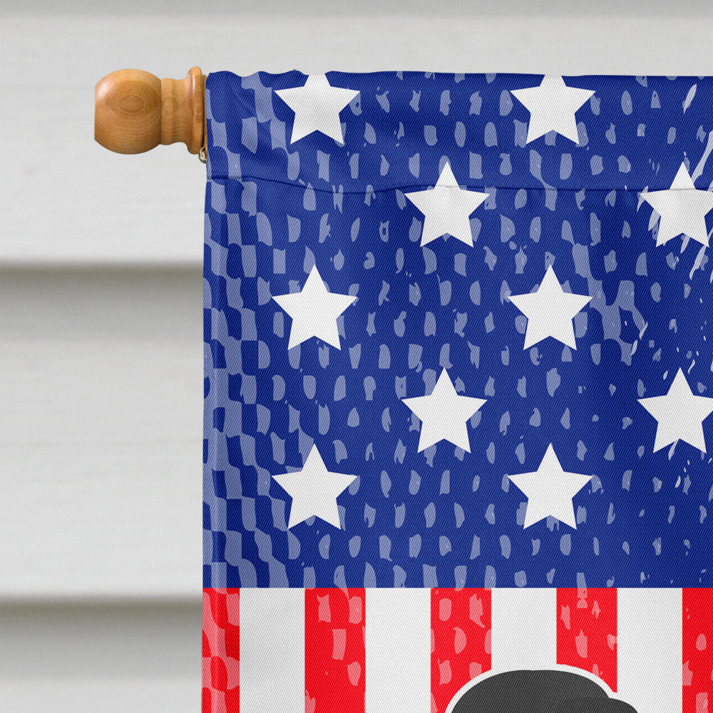 Broholmer Danish Mastiff American House Flag 28x40 Porch Sleeve Pole Decorative Outside Yard Banner Artwork Wall Hanging, Polyester