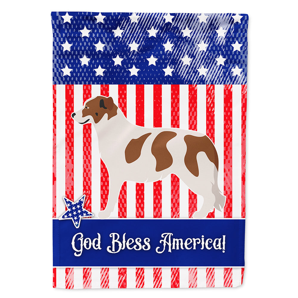 Aidi Atlas Mountain Dog American House Flag 28x40 Porch Sleeve Pole Decorative Outside Yard Banner Artwork Wall Hanging, Polyester