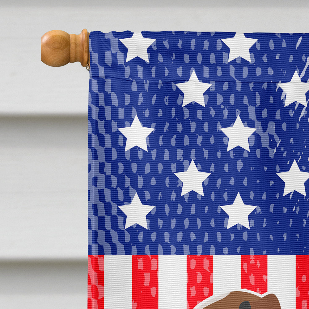 Aidi Atlas Mountain Dog American House Flag 28x40 Porch Sleeve Pole Decorative Outside Yard Banner Artwork Wall Hanging, Polyester