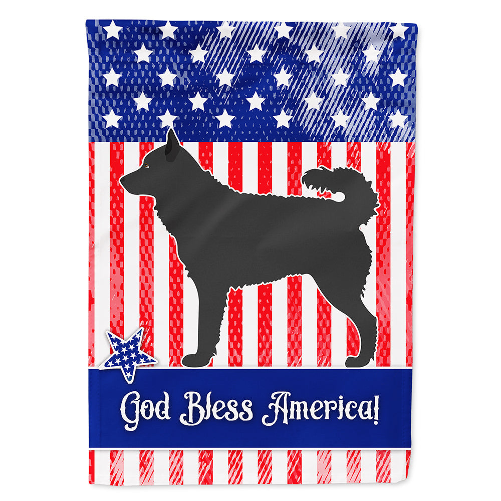 Mudi American House Flag 28x40 Porch Sleeve Pole Decorative Outside Yard Banner Artwork Wall Hanging, Polyester