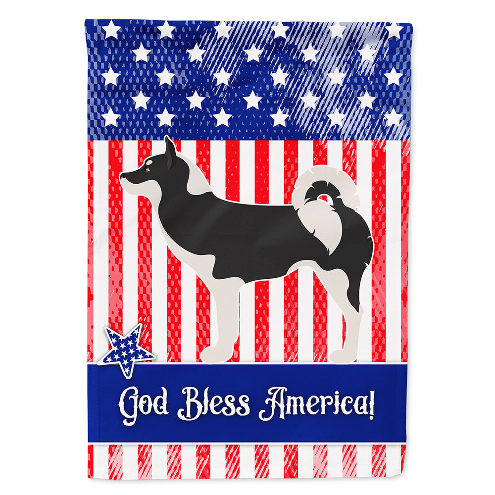 Greenland Dog American House Flag 28x40 Porch Sleeve Pole Decorative Outside Yard Banner Artwork Wall Hanging, Polyester
