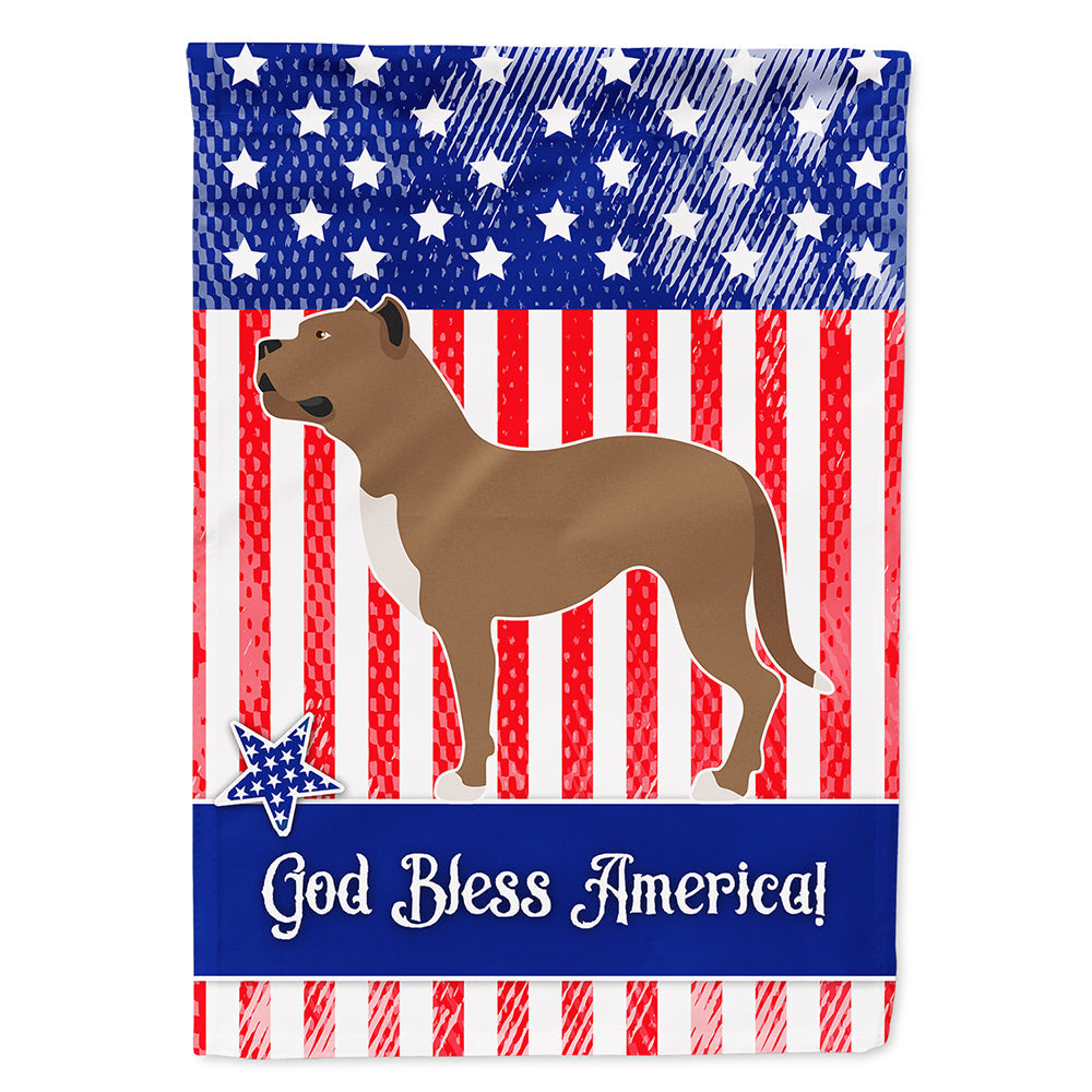 Perro de Presa Canario American House Flag 28x40 Porch Sleeve Pole Decorative Outside Yard Banner Artwork Wall Hanging, Polyester