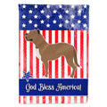Perro de Presa Canario American House Flag 28x40 Porch Sleeve Pole Decorative Outside Yard Banner Artwork Wall Hanging, Polyester