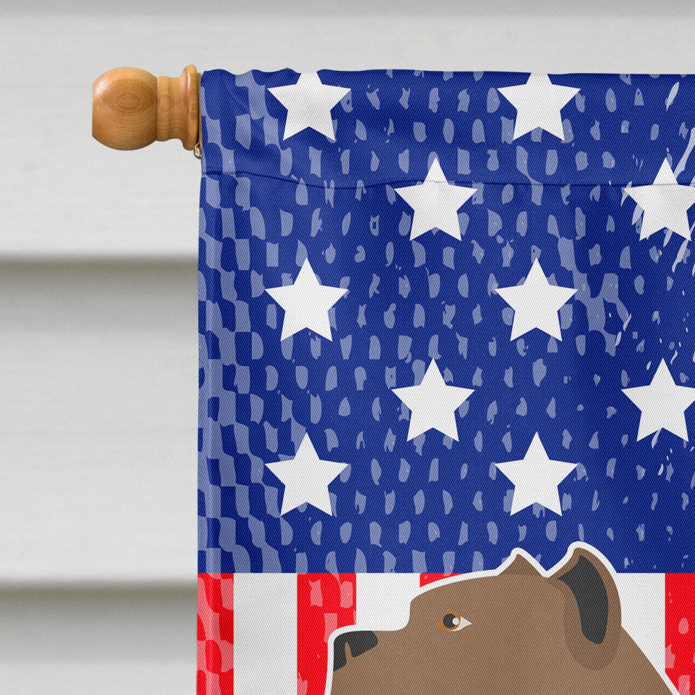 Perro de Presa Canario American House Flag 28x40 Porch Sleeve Pole Decorative Outside Yard Banner Artwork Wall Hanging, Polyester