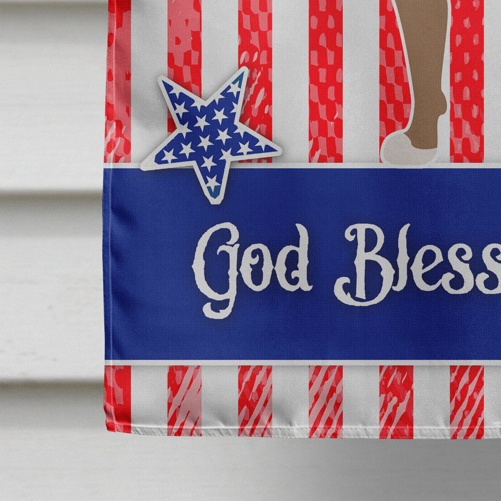 Perro de Presa Canario American House Flag 28x40 Porch Sleeve Pole Decorative Outside Yard Banner Artwork Wall Hanging, Polyester