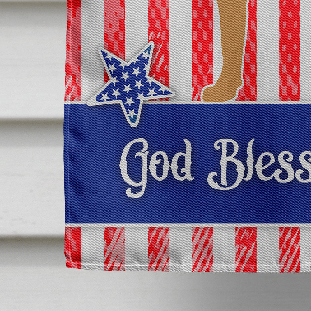 Alano Espanol Spanish Bulldog American House Flag 28x40 Porch Sleeve Pole Decorative Outside Yard Banner Artwork Wall Hanging, Polyester