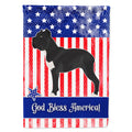 Cane Corso American House Flag 28x40 Porch Sleeve Pole Decorative Outside Yard Banner Artwork Wall Hanging, Polyester