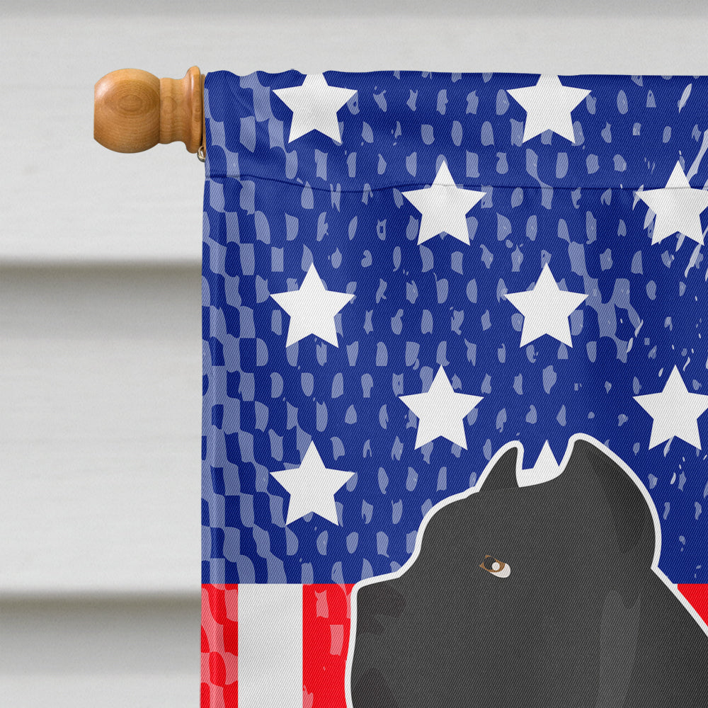 Cane Corso American House Flag 28x40 Porch Sleeve Pole Decorative Outside Yard Banner Artwork Wall Hanging, Polyester