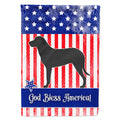 Majorca Shepherd Dog American House Flag 28x40 Porch Sleeve Pole Decorative Outside Yard Banner Artwork Wall Hanging, Polyester