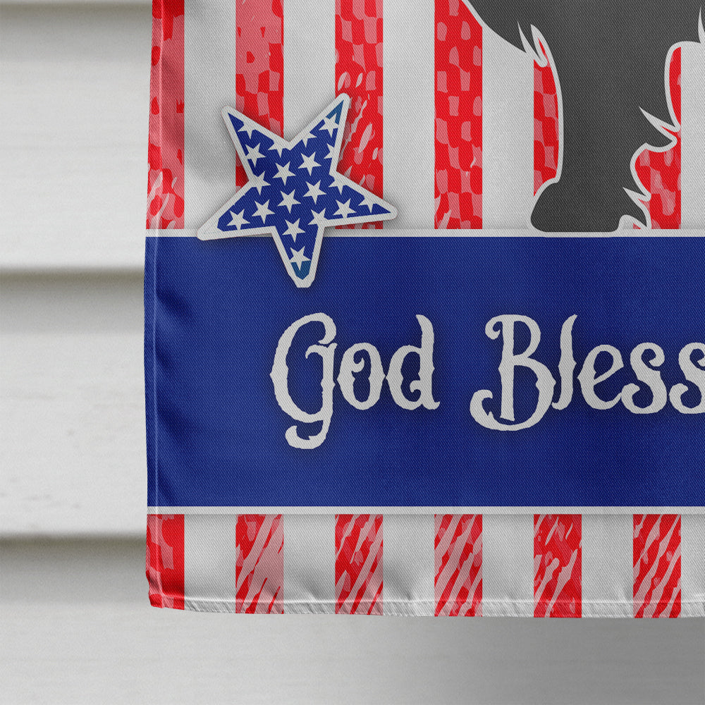 Swedish Lapphund American House Flag 28x40 Porch Sleeve Pole Decorative Outside Yard Banner Artwork Wall Hanging, Polyester