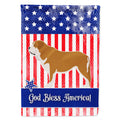 Mastin Epanol Spanish Mastiff American House Flag 28x40 Porch Sleeve Pole Decorative Outside Yard Banner Artwork Wall Hanging, Polyester